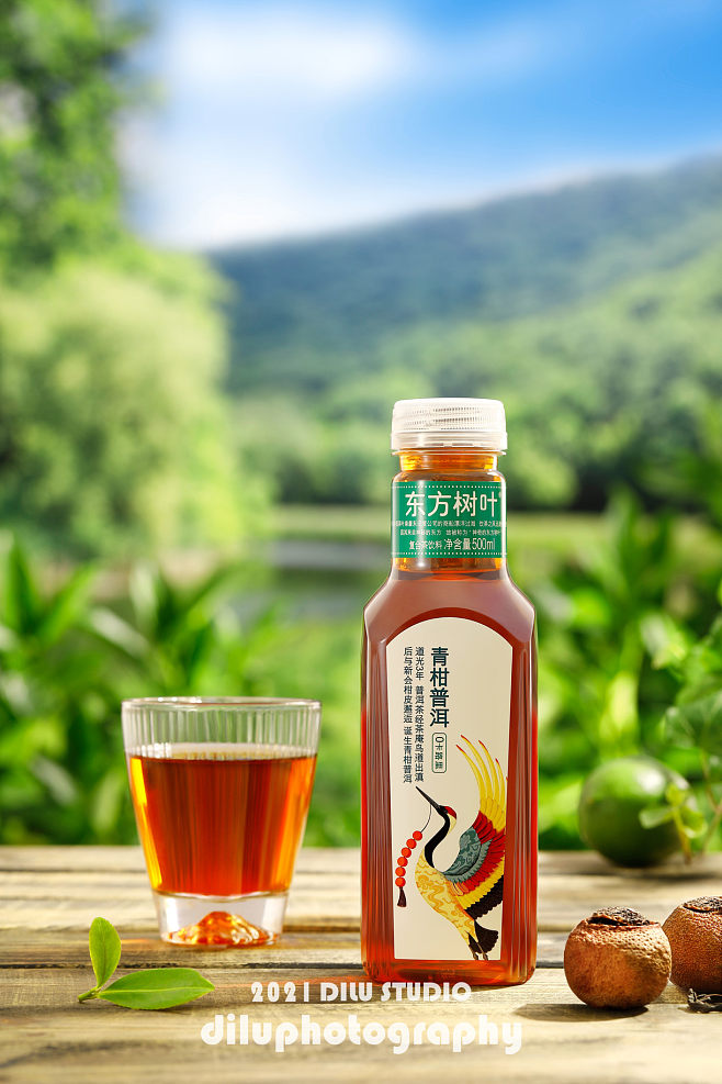 农夫山泉 | 东方树叶茶饮料产品摄影摄影.