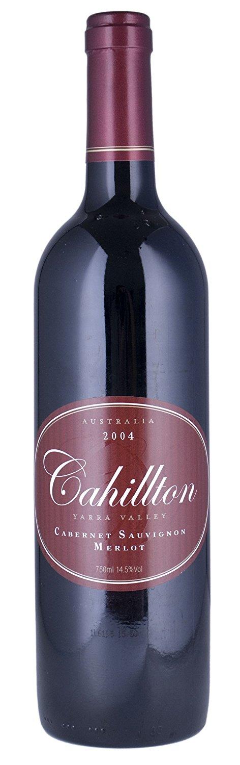 cahillton 嘉庆屯赤霞珠梅洛干红葡萄酒2004 750ml (澳洲原瓶进口)-食